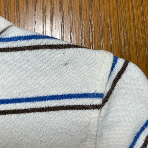 The Children’s Place Striped Long Sleeve Polo (12M, 2009/10) - Picture 5 of 9